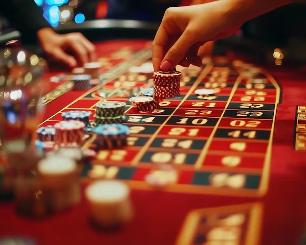 Roulette wheel spin on FFWS Indonesia table